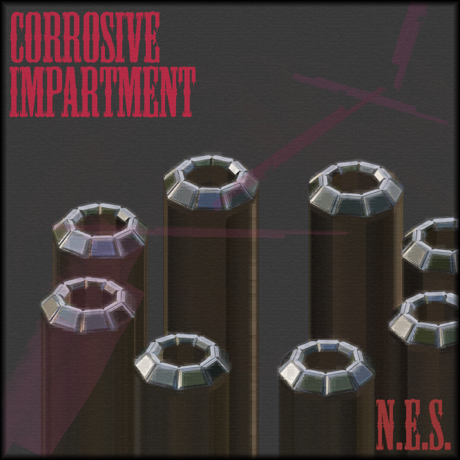 Cover of N.E.S. album - Corrosive Impartment