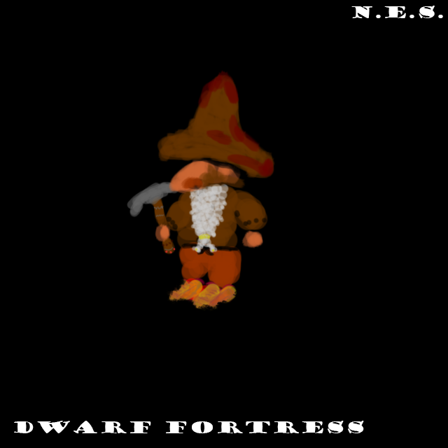 Cover of N.E.S. album - Dwarf Fortress